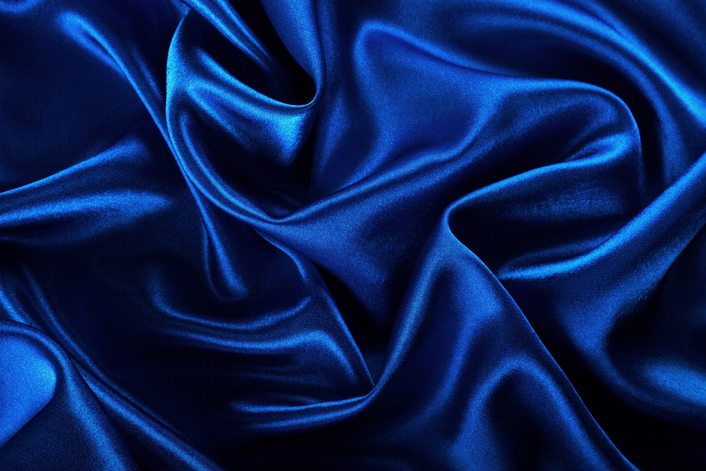 Blue Silk Background
